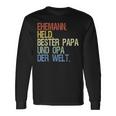 Opa Und Papa Bester Papa Und Opa Der Welt Langarmshirts Geschenkideen