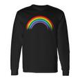 Orgoglio Bandiera Arcobaleno Lgbt Gay Lesbica Maglietta a maniche lunghe Ideas de regalos
