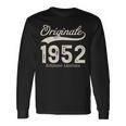 Originale Dal 1952 Edizione Limitata Anni 72 Compleanno Maglietta a maniche lunghe Ideas de regalos