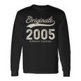 Originale Dal 2005 Edizione Limitata Anni 19 Compleanno Maglietta a maniche lunghe Ideas de regalos