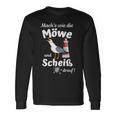 Ostsee Fun-Mach's Wie Die Möwe Und Scheiß Drauf Langarmshirts Geschenkideen