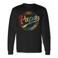 Papa 2025 Loading Werdender Papa 2025 Retro Papa Est 2025 Langarmshirts Geschenkideen