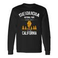 Parchi Nazionali Degli Stati Uniti California Sequoia National Park Maglietta a maniche lunghe Ideas de regalos