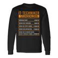 Pc Techniker Stundenlohn It Techniker Langarmshirts Geschenkideen