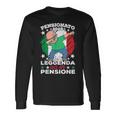 Pensionato 2024 Pensionamento La Leggendaa In Pensione Maglietta a maniche lunghe Ideas de regalos