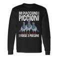 Piccione Mi Piacciono I Piccioni Donna Uomo Bambino Maglietta a maniche lunghe Ideas de regalos