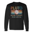 Pluto Never Forget 1930 2006Intage Lover Maglietta a maniche lunghe Ideas de regalos