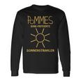 Pommes Pompoms Are Frittierte Sonnenenrahlen Langarmshirts Geschenkideen