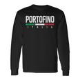 Portofino Italy Italian Souvenir Italia Langarmshirts Geschenkideen