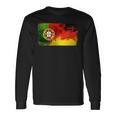 Portugal Deutschland Fusion Football Sport Competition Friends Langarmshirts Geschenkideen