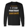 Praktikant Praktikum Praktikanten Praktikantin Langarmshirts Geschenkideen