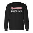 Pulled Pork Lustiges Schweinchen Bbq Langarmshirts Geschenkideen