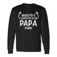 Questo É L'aspetto Di Un Papà Figo Regalo Per Un Papà Maglietta a maniche lunghe Ideas de regalos