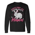 Rabbit Mich Gibt Es Nur Mit Hasen Langarmshirts Geschenkideen