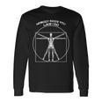Radiologiaitruvian Man Radiologia Tecnico Regalo Maglietta a maniche lunghe Ideas de regalos