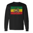 Rastafari Lion Of Judah Reggae Rasta Flag Langarmshirts Geschenkideen