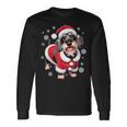 Rauhaardackel Dog Christmas Langarmshirts Geschenkideen