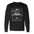 Rave Edmitruvian Dj Trance Festival Techno Party Maglietta a maniche lunghe Ideas de regalos
