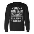 Realschule Abschluss2024 Legends End Realschule Langarmshirts Geschenkideen