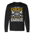 Regalo Meccanici Meccanico Garage Maglietta a maniche lunghe Ideas de regalos