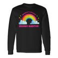 Regenbogen Retro World's Netteste Energie Auditor Langarmshirts Geschenkideen