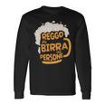 Reggo Più Birra Che Persone Frasi Divertenti Sulla Birra Maglietta a maniche lunghe Ideas de regalos