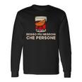 Reggo Più Negroni Che Persone Divertenti Donna Uomo Maglietta a maniche lunghe Ideas de regalos