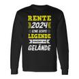 Rente 2024 Eine Echte Legendeerlässt Das Gelände Maglietta a maniche lunghe Ideas de regalos