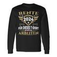 Rente 2024 Für Dieses Musste Ich Lange Arbeiten Langarmshirts Geschenkideen