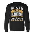 Rente 2025 Eine Legendeerlässt Das Gelände Lustiges Langarmshirts Geschenkideen