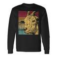 Retro Goat Langarmshirts Geschenkideen