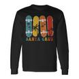 Retro Vintage Skateboard Graphic Santa Cruz Long Sleeve T-Shirt Gifts ideas