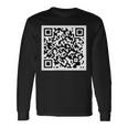 Rick Roll Qr Langarmshirts Geschenkideen