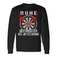 With Ruhe Der Meister Ist Jetzt Dran Langarmshirts Geschenkideen