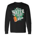 Save Water Drink Rum Langarmshirts Geschenkideen