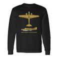 Savoia-Marchetti Sm79 Sparviero Ww2 Italiano Camiseta de manga larga Ideas de regalos