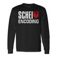 Schei Encoding Christmas Itler Nerd Langarmshirts Geschenkideen