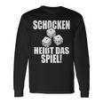 Schocken Heißt Das Spiel Schock Aus Schock Out Langarmshirts Geschenkideen