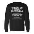 Schonend Behandeln Beamtererbeamtet 'Gentle Treat Beamter Langarmshirts Geschenkideen