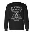 Schonend Behandeln Oldtimer Ist 80 Plaque 80Th Birthday S Langarmshirts Geschenkideen