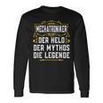 Schrauber Held Mythos Legende Mechatroniker Langarmshirts Geschenkideen