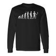 Scout Evolution Of Man Family Compleanno Festa Scuola Regalo Maglietta a maniche lunghe Ideas de regalos