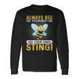 Sempre Sii Te Stesso Fai Il Tuo Sting Divertenti Costumi Da Ape Maglietta a maniche lunghe Ideas de regalos