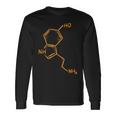 Serotonin Chemische Strukturen Chemie Langarmshirts Geschenkideen