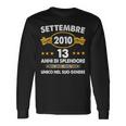 Settembre 13 Settembre 2010 13 Anni Compleanno Raggazo 2010 Maglietta a maniche lunghe Ideas de regalos