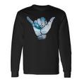 ShakaOcean Surf Wave Surfer Hawaii Hang Maglietta a maniche lunghe Ideas de regalos