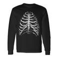 Skeleton Bones Rib Cage Maglietta a maniche lunghe Ideas de regalos