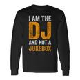 Sono Il Dj E Non Un Jukebox Divertente Dire Deejay Maglietta a maniche lunghe Ideas de regalos