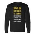 Sono Un Ingegnere Elettronico Scritte Divertenti E Ironiche Maglietta a maniche lunghe Ideas de regalos