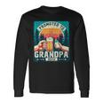 Soon To Be Grandpa Again Promoted To Grandpa Again 2024 Long Sleeve T-Shirt Gifts ideas